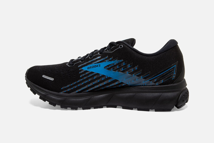 Brooks Ghost 13 GTX Road Running Shoes - Mens - Black/Blue - ZN7905423